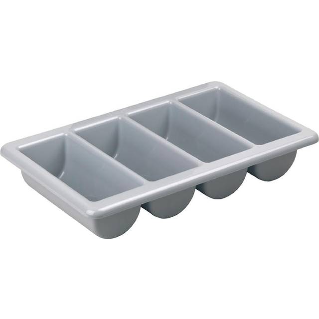 Olympia Kristallon Stackable Plastic Cutlery Tray Large