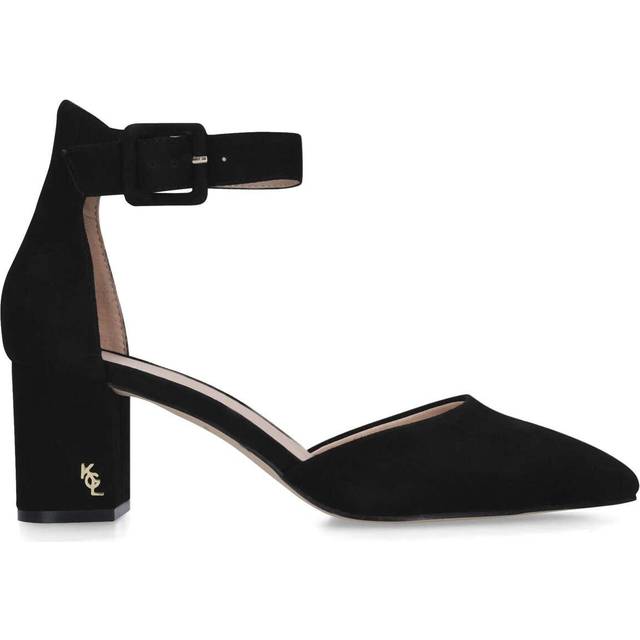 Kurt Geiger London Womens Suede Burlington Heels - Black - Size UK 3