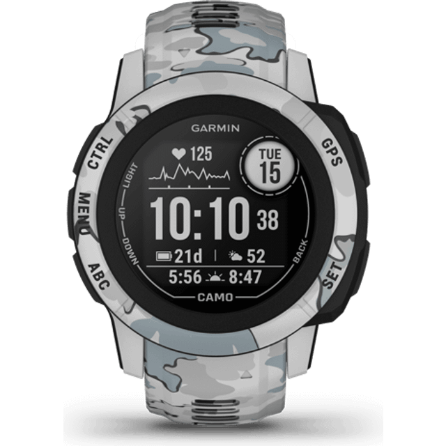 Garmin Instinct 2S - Camo Edition Rugged GPS Smartwatch Mist Camo