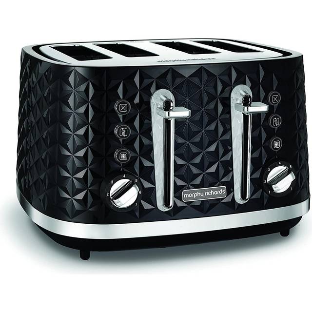Morphy Richards 248131 Vector 4 Slice Toaster - Black