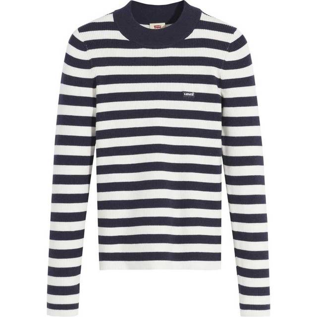 Levi's dam Sweatshirt Crew Rib tröja, oreo cookie multi, XS