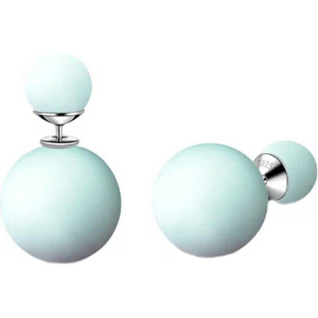 Everneed Karla ball earrings Sky blue (U)