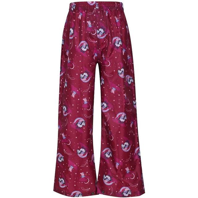 Regatta Boys & Girls Peppa Pack It Waterproof Over Trousers 18-24 Months