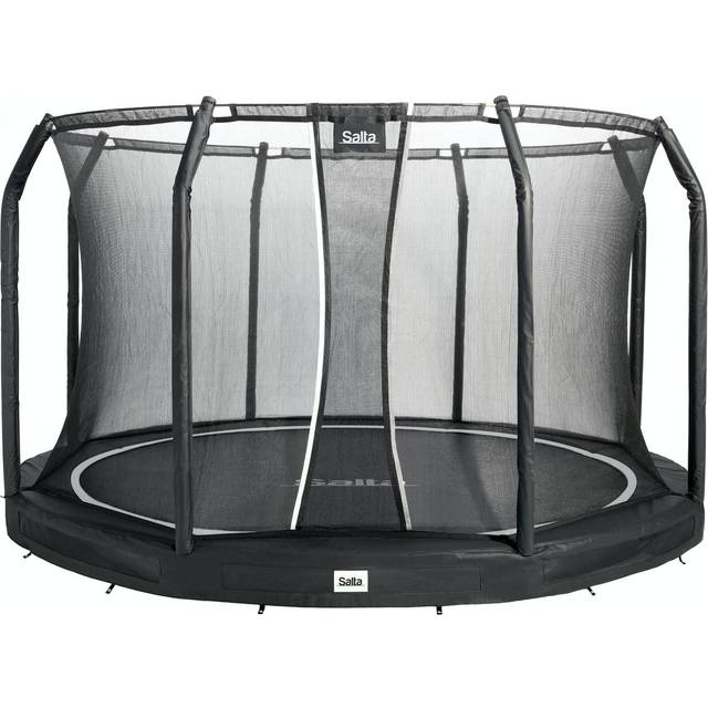 Studsmatta Salta Premium Ground Svart Ø366Cm