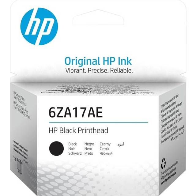 HP 6ZA17AE svart skrivhuvud (original)