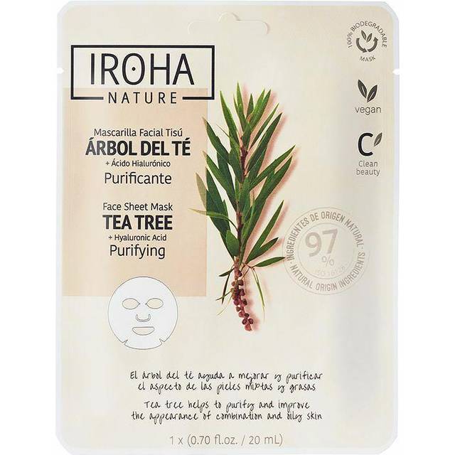 Iroha Purifying Mask Nature Hyaluronic Acid Tea tree 20ml
