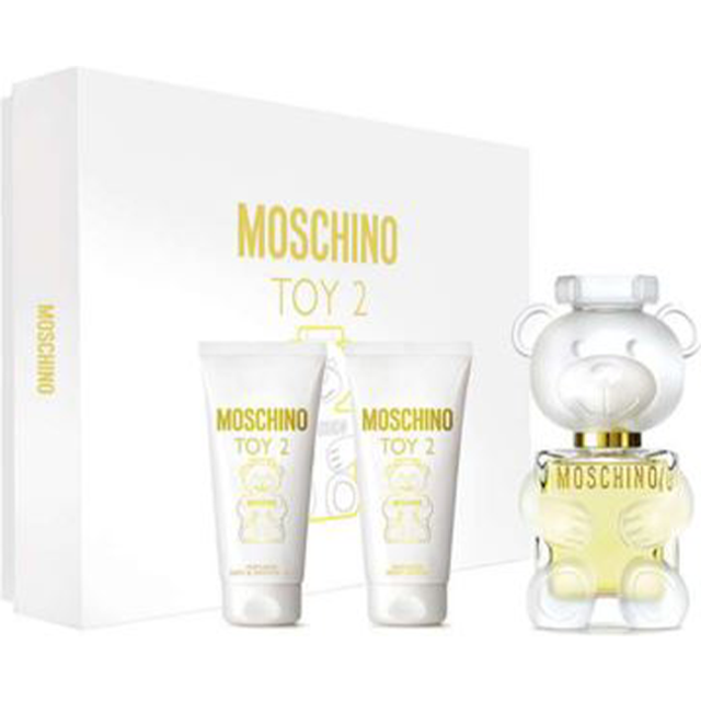 Moschino Toy 2 Gavesæt 50ml EDP 50ml Body Lotion 50ml Shower Gel