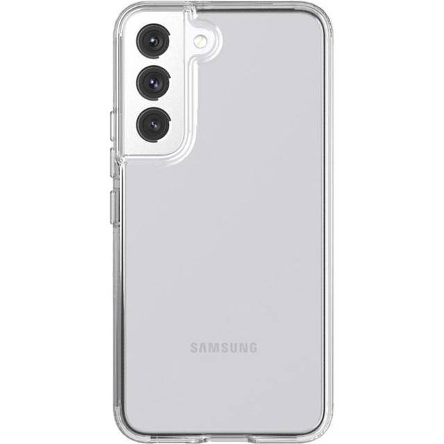 Tech21 Evo Clear för Samsung Galaxy S22 Plus – klart och skyddande telefonfodral med 1,6 fot multidroppskydd