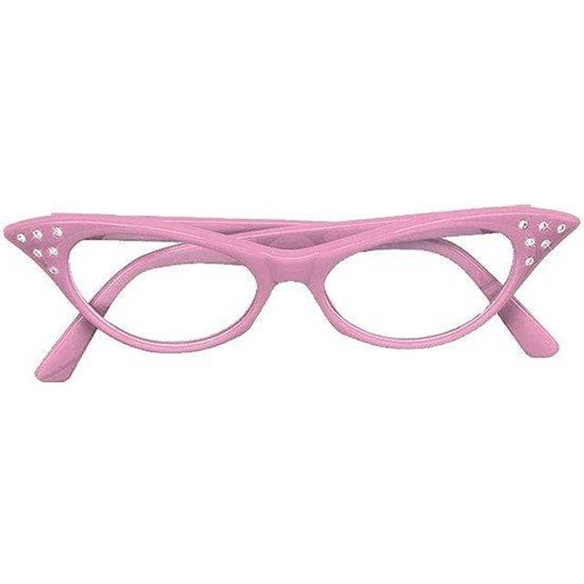 Gorgeous female 50's pink glasses (1 pc.) - perfect accessory for retro-themed