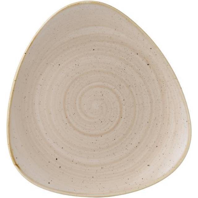 Churchill Stonecast Cornflower Blue Triangle Plate - 22.9cm- you get 12 - cornflower blue