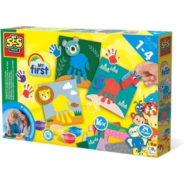 My first - Fingerpaint handprint animals - Multi - 1 Pack