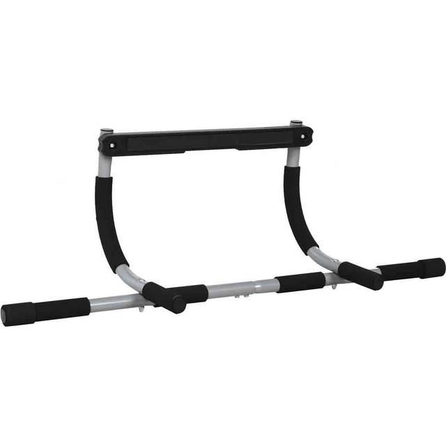 HOMCOM Pull-Up Bar for Doorway Home Fitness Door Horizontal Bar Indoor Gym Upper Body Workout