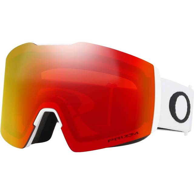 Oakley Unisex Ski Goggles Fall Line XL OO7099-07 Matte White Prizm Snow Torch Iridium - One Size