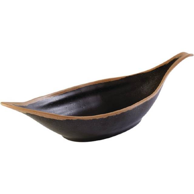 APS Crocker Leaf Bowl Cream. 420mm length