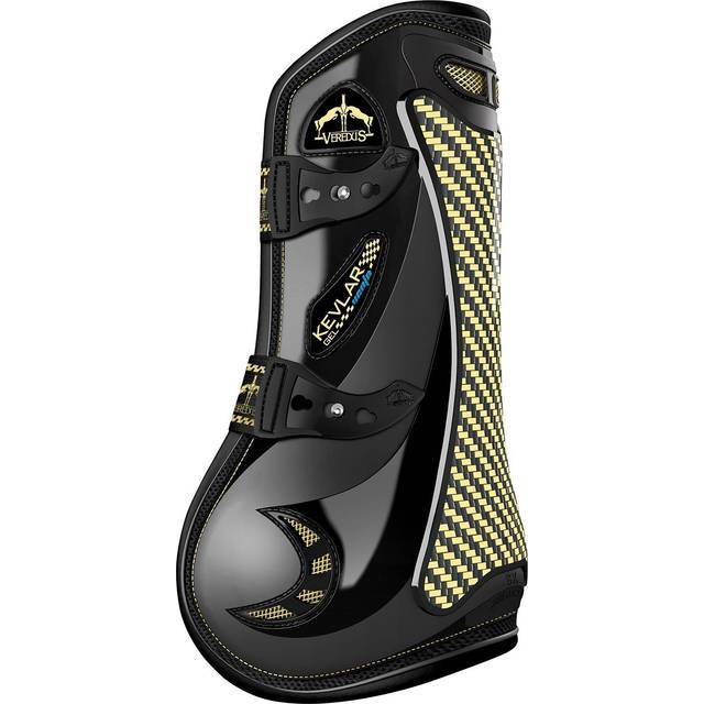 Kevlar Gel Vento Tendon Boots - M · Brown
