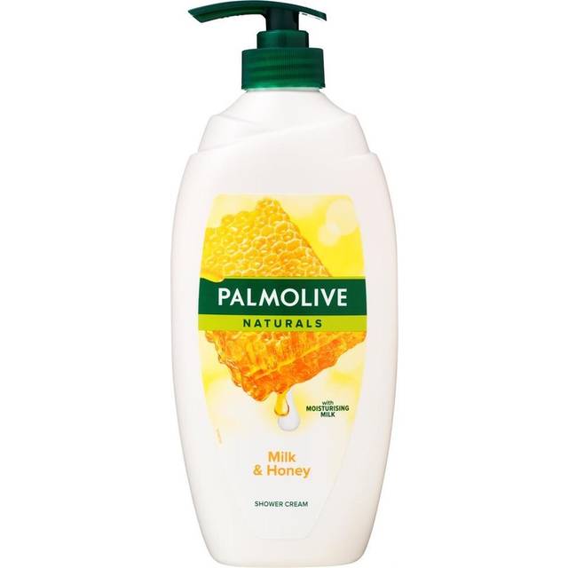 Palmolive Naturals Milk & Honey Bad- och duschkräm-gel  Med mjölk och honung med pump 750 ml