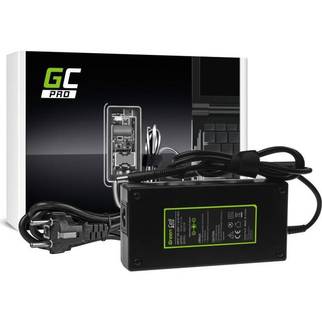 GreenCell Pro HP-kompatibel 150W datorladdare BlackTip 7.4x5.0mm