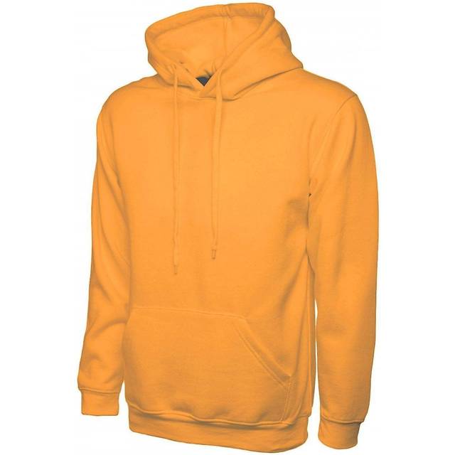 Uneek UC502 Classic Hoodie 300GSM Orange M Colour: Orange, Size: M