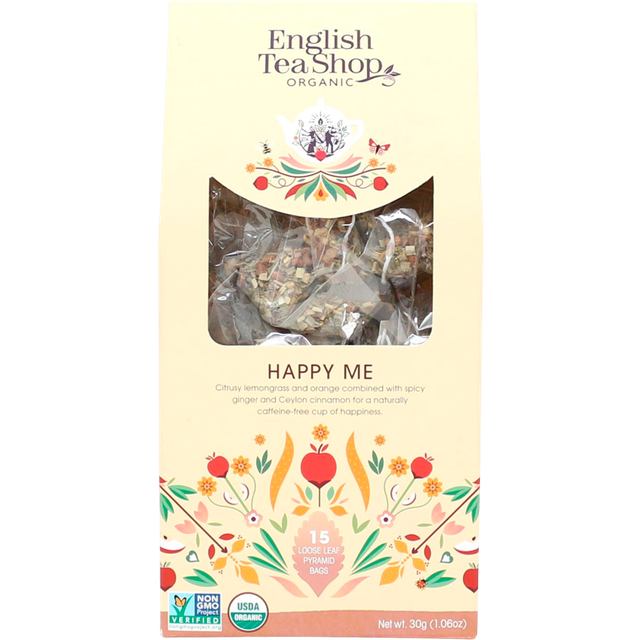 English Tea Shop Happy Me, eko - 15 pyramider