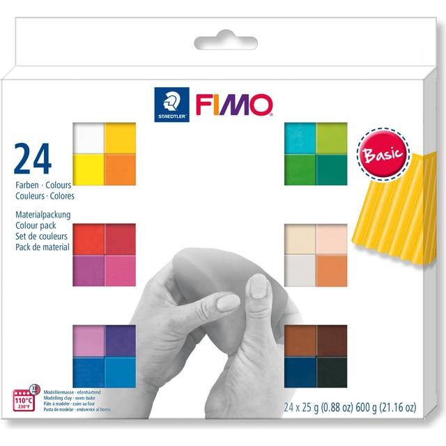FIMO EFFECT/SOFT/PROFESSIONAL COLOUR PACKS 12 OR 24 BLOCKS
