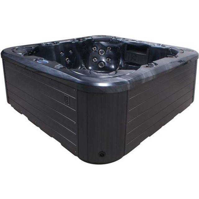 Swebad Platina Spabad 2,3 x 2,3 x 0,92 m, 1350L Pearl Shadow