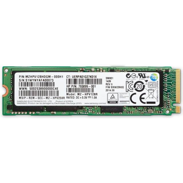 HP Z Turbo Drive - SSD - 256 GB - inbyggd - M.2 - PCIe 3.0 x4 (NVMe) - för Workstation Z4 G4, Z6 G4