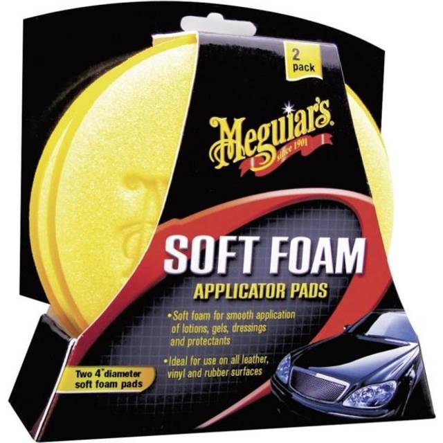 Meguiars Soft Foam Applicator Pads Twin Pack