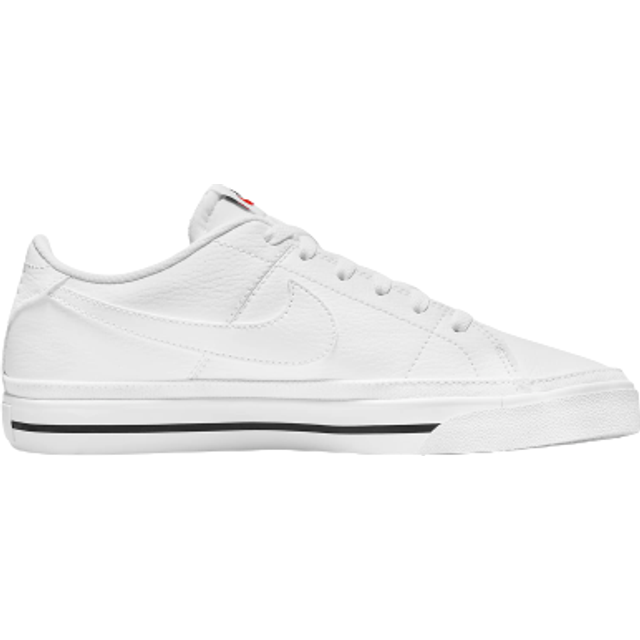 Nike Court Legacy Next Nature White Black Women Sneakers Volt DH3161-101 35.5