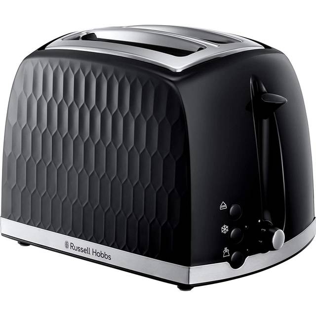 Russell Hobbs Honeycomb 2 Slice Toaster - White (2 - slice)