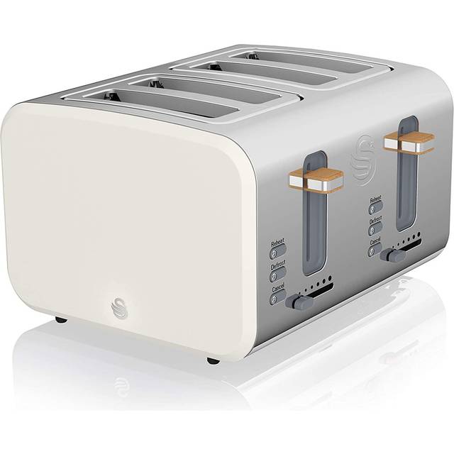 Swan ST14620GREN Nordic 4 Slice Toaster - Green