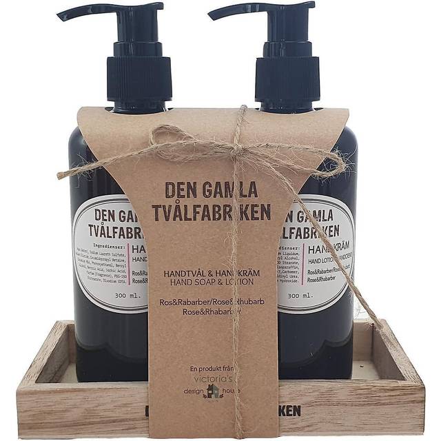 Victoria's Design House Gavesæt Håndsæbe Håndcreme Citrongræs 300 Ml Multicolor 300ml