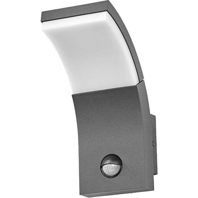 Lucande - Timm Outdoor Wall Lamp IP54 w/Sensor Graphite