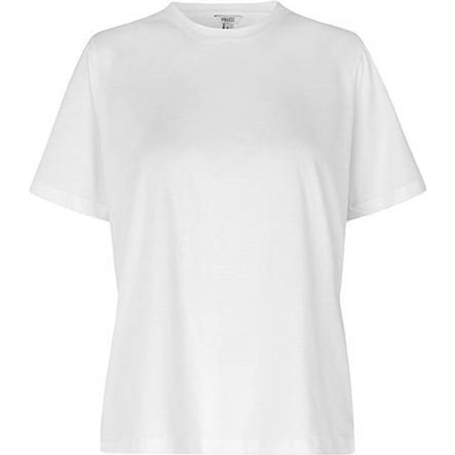 mbyM Beeja Dam Kortärmade T-shirts Stl. XS - Från Magasin - Hvid (XS)