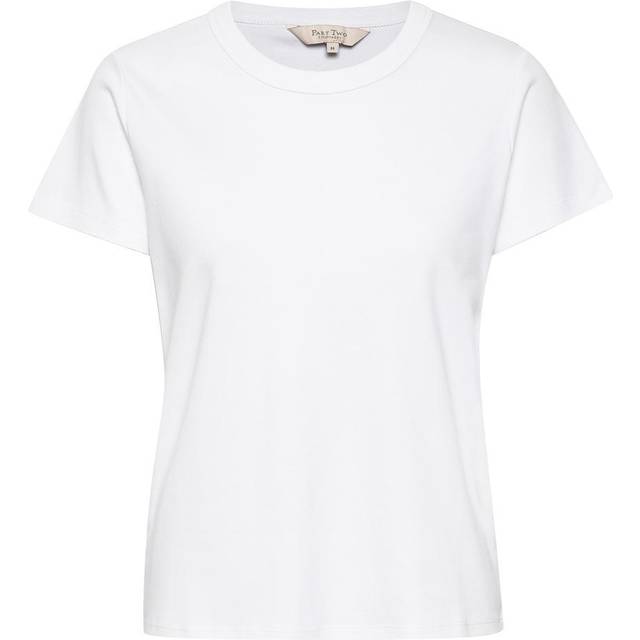 PART TWO Damer Ratanpw Ts, ljus vit t-shirt, Ljus vit, XXL
