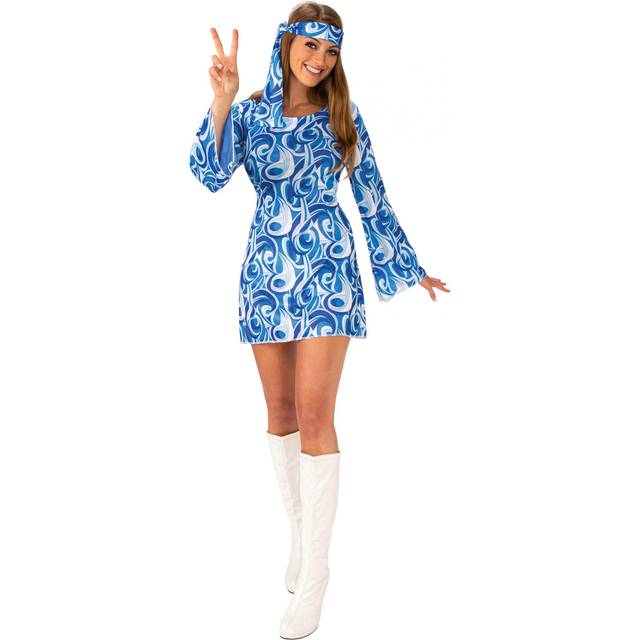 Adult Medium Flower Power Hippy Costume