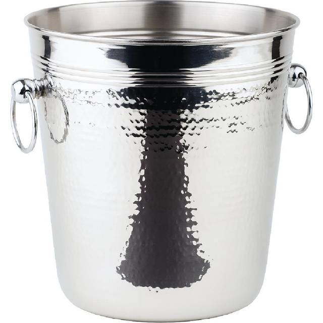 APS Hammered Stainless Steel Wine And Champagne Bucket