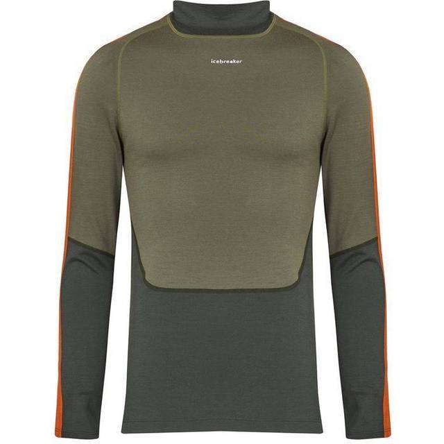Icebreaker - Women's 200 Sone L/S High Neck - Merino shirt size M, blue