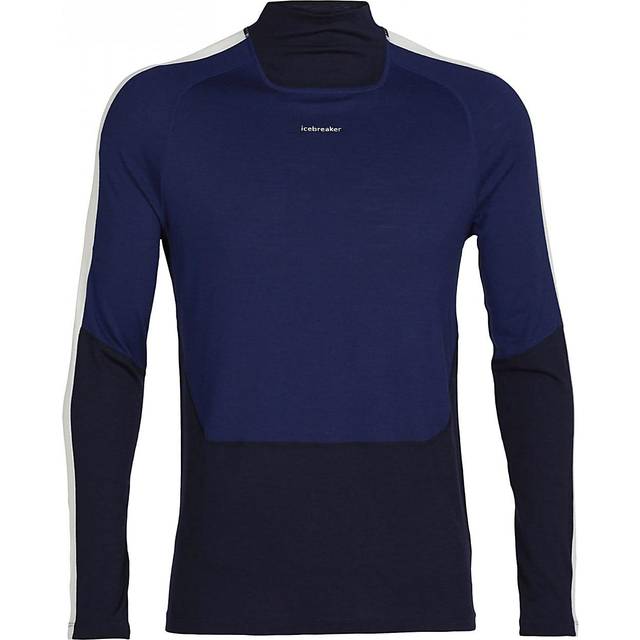 Icebreaker - 200 Sonebula L/S High Neck - Merino base layer size S, blue
