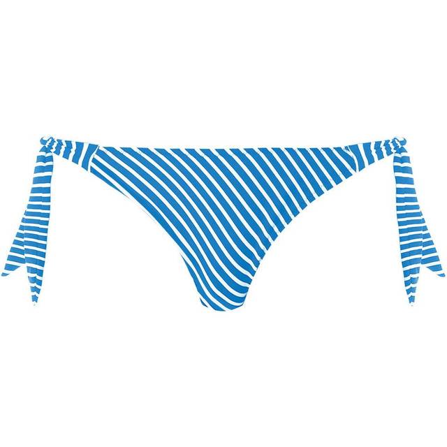 Freya Womens Beach Hut Rio Scarf Tie Bikini Brief - Blue Polyamide - Size Small