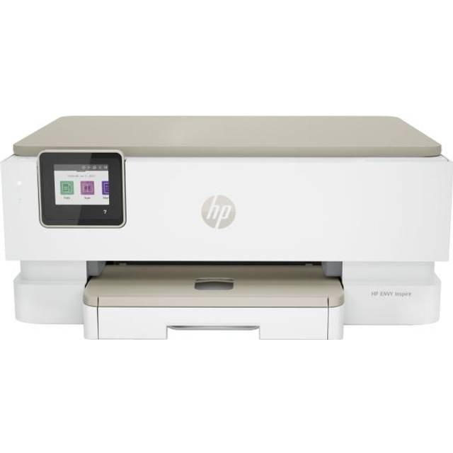 HP Envy Inspire 7220e Multifunktionsdrucker, Tintenstrahldrucker, 3 Monate gratis drucken mit HP Instant Ink inklusive, HP+, Drucken, Scannen, Kopieren, Fotodruck, DIN A4, WLAN, Airprint