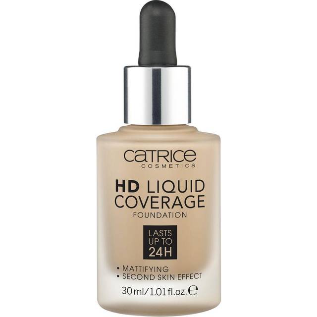 Catrice Hd Liquid Coverage Foundation Lasts Up Tp 24h 036 Hazelnut 30ml