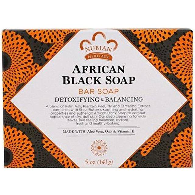 Nubian Heritage  African Black Bar Soap  5 oz (142 g)