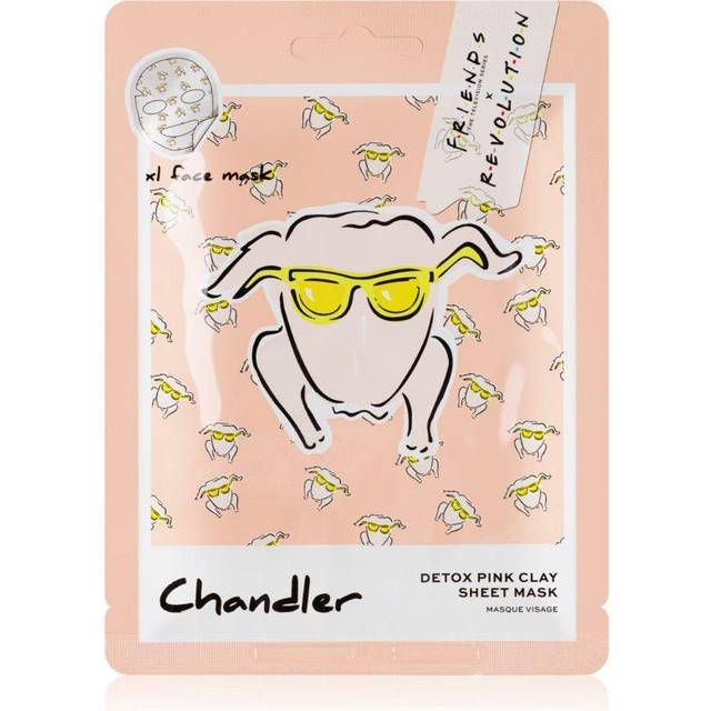 Revolution Beauty X Friends Chandler Sheet-maske med rød ler-Ingen farve