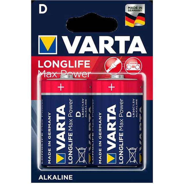 Varta Longlife Max Power D / LR20 Ba