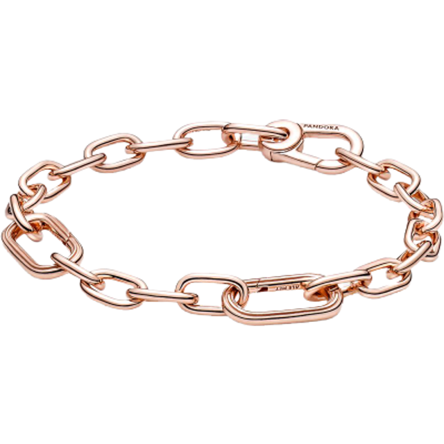 Pandora ME Rose Gold Small Link Chain Bracelet, 23cm