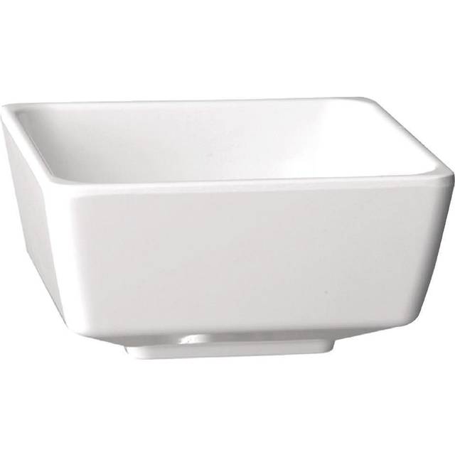 APS Float White Square Bowl 90mm (Single)