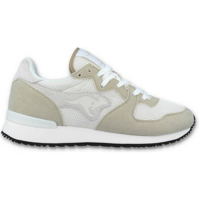 KangaROOS Unisex Aussie Micro Cord låg-topp sneakers, kaffe/oliv, 8 UK, BEIgE, 40.5 EU
