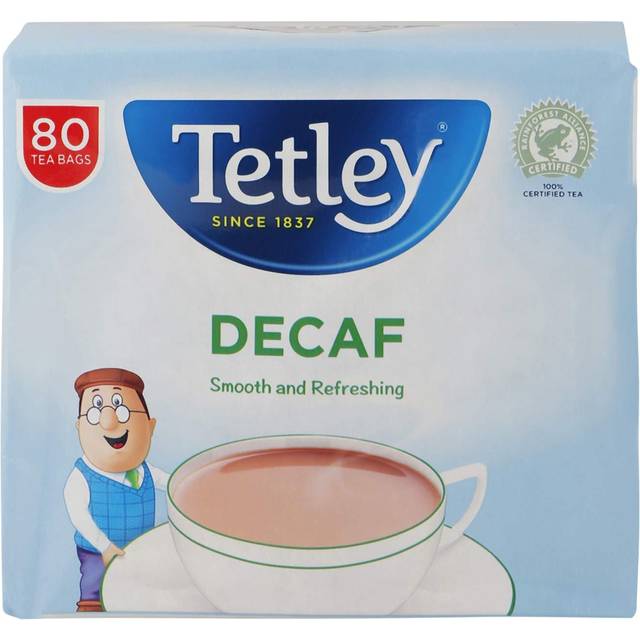 Tetley Decaf 80 Tea Bags