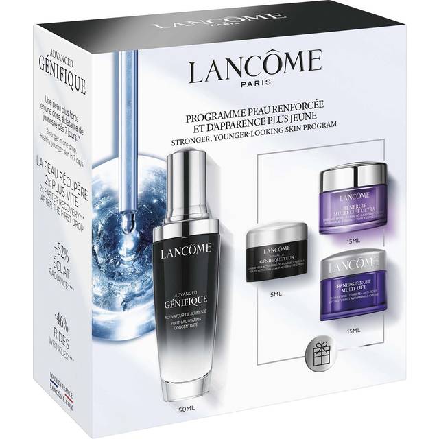 Lancome Advanced Genifique Serum 50ml Holiday Skincare Gift Set For Her -4pc