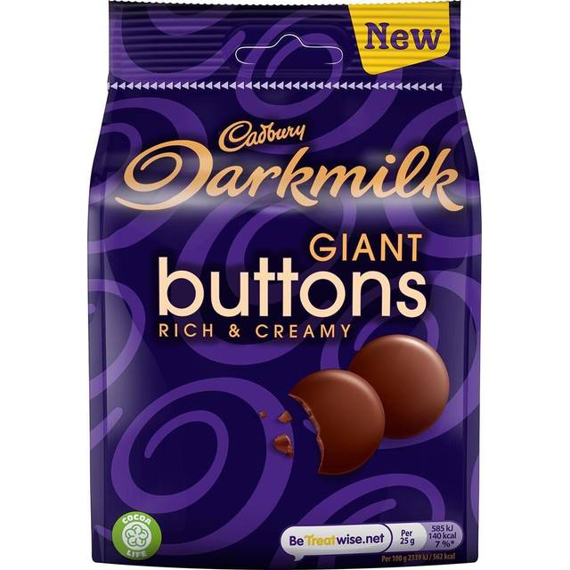 Cadbury Dark Milk Buttons Chocolate 100g